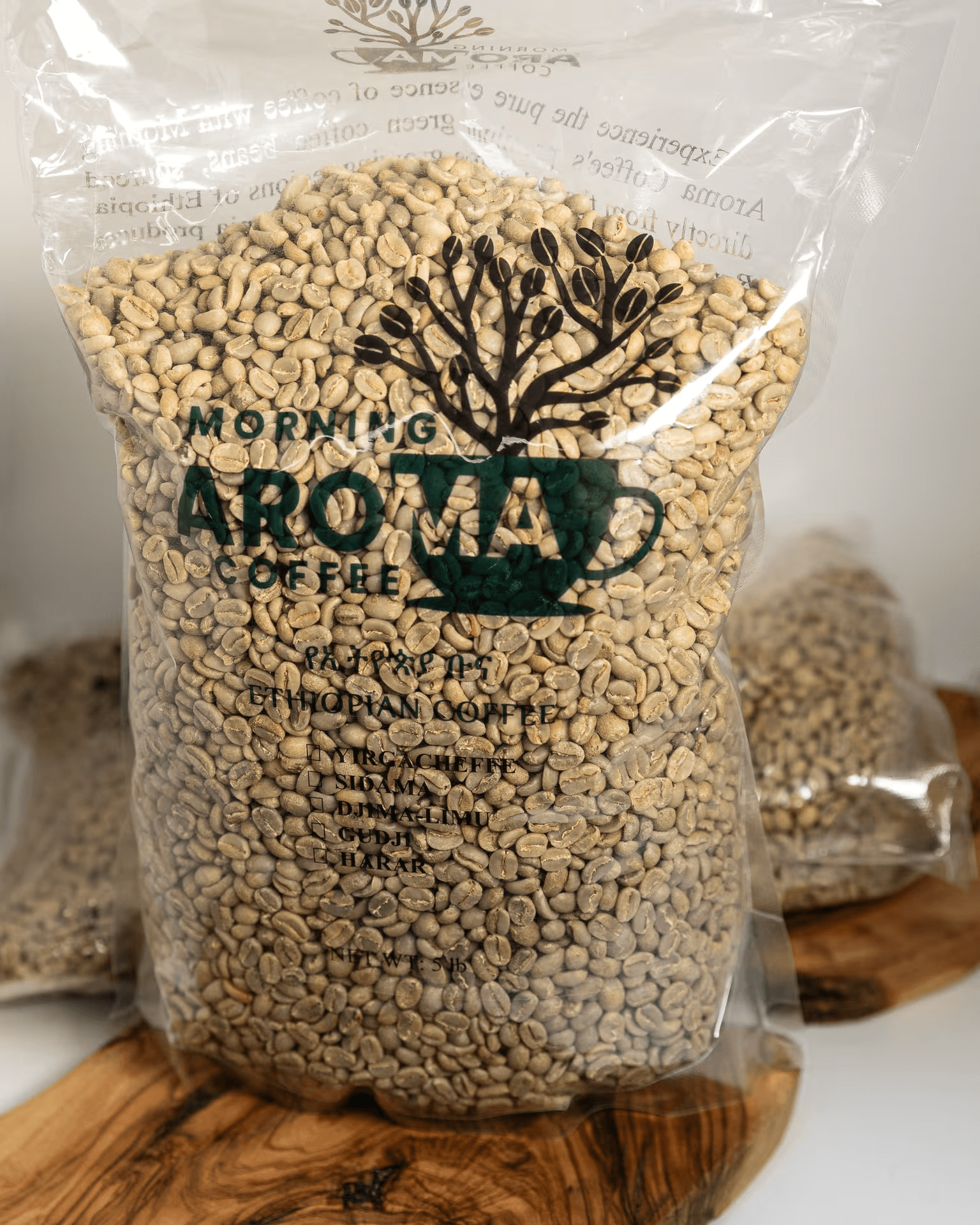 Sidama — Bensa Washed green coffee